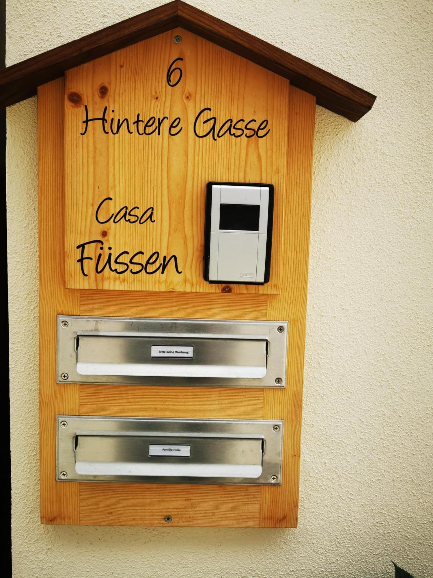 דירות Casa Fuessen מראה חיצוני תמונה